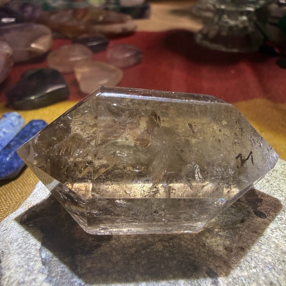 Accessories - Big Smokey Quartz Double Point #2